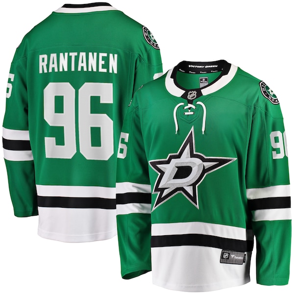 Mikko Rantanen Dallas Stars  Home Breakaway Jersey - Kelly Green