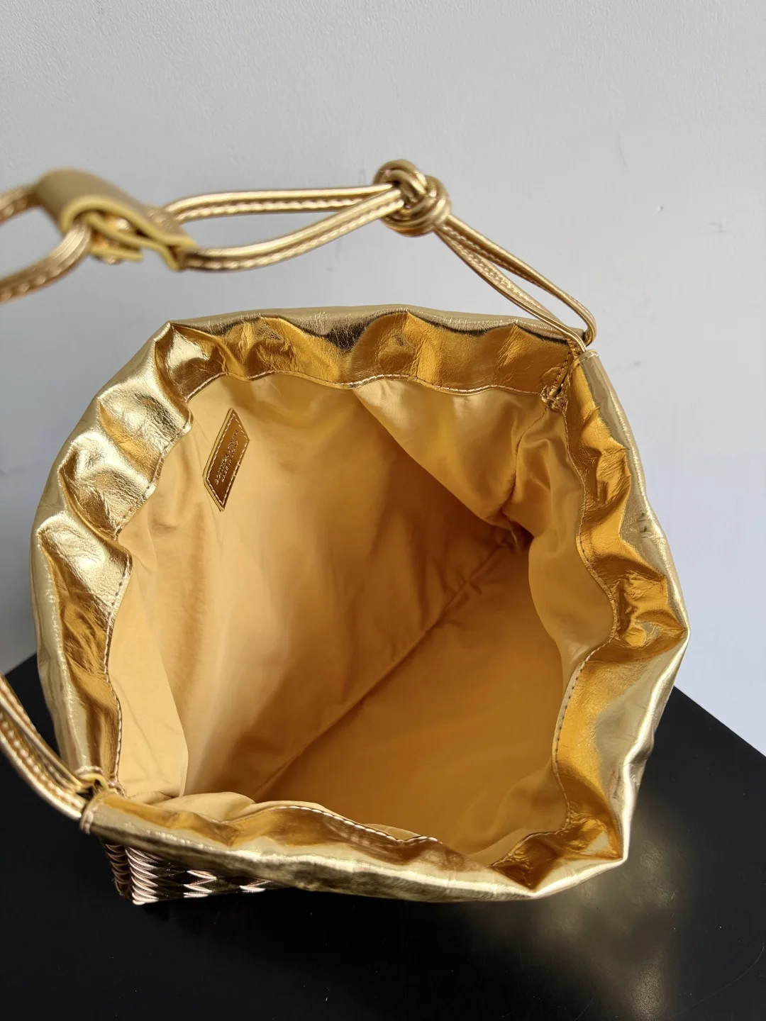 Bottega Veneta Pink Dustbag Nylon Shoulder Bag product photo from LabelPicks