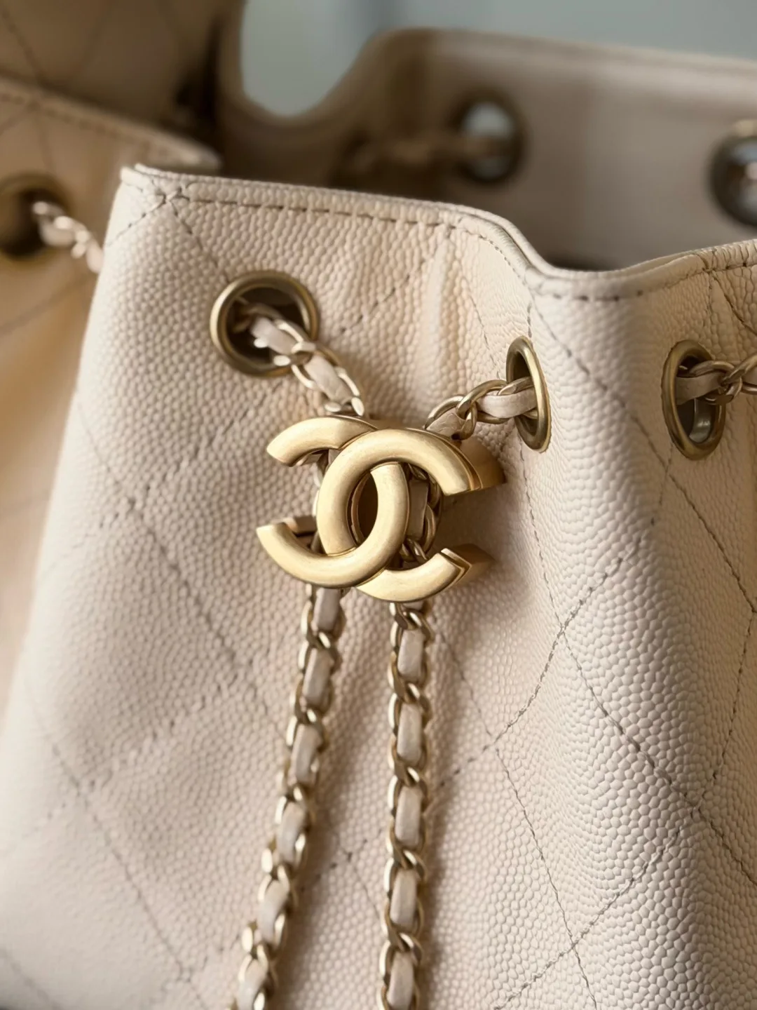 Chanel Beige Bucket Bag product photo from LabelPicks