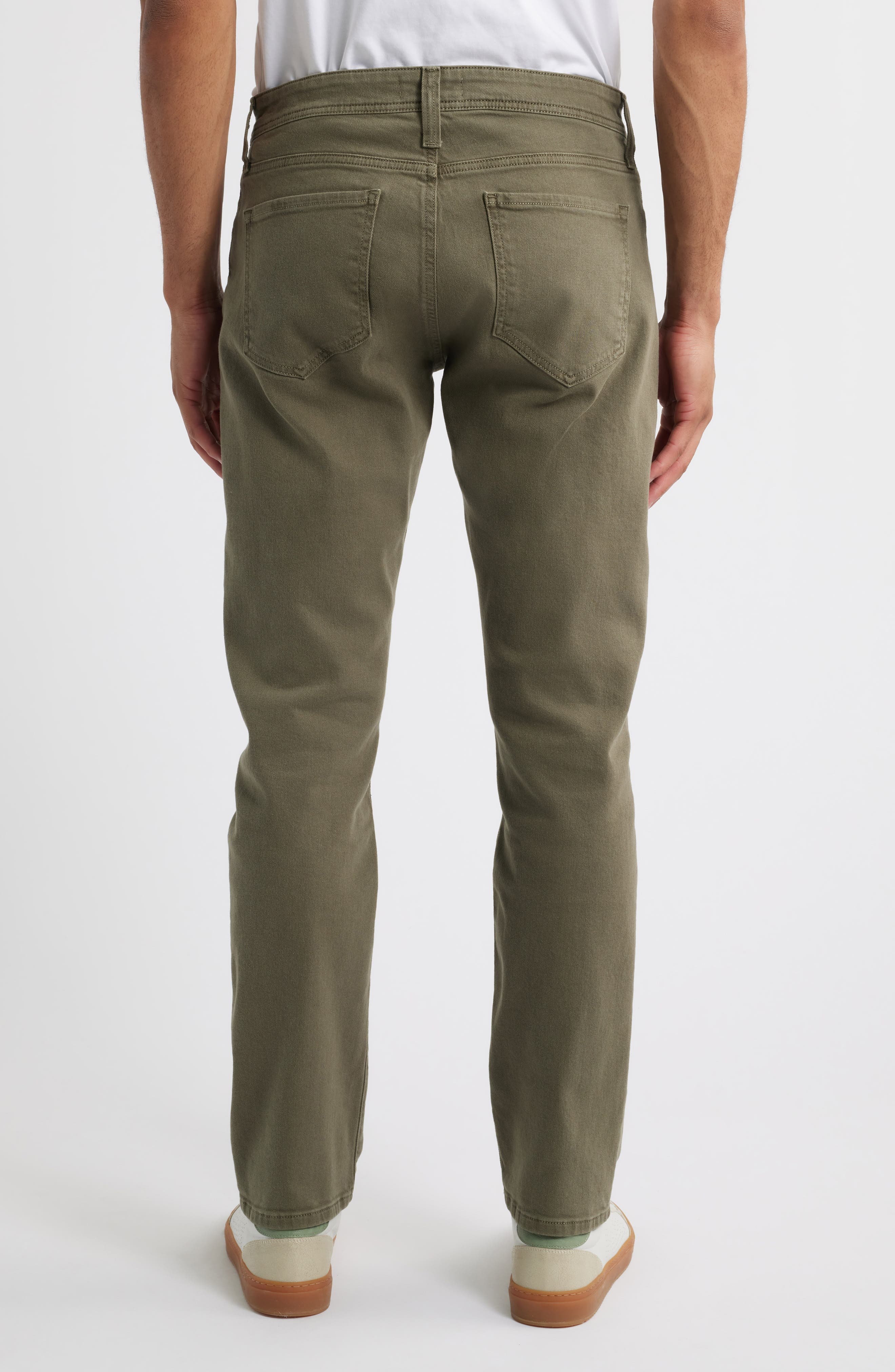 Nordstrom Garment Dye Slim Straight Leg Jeans