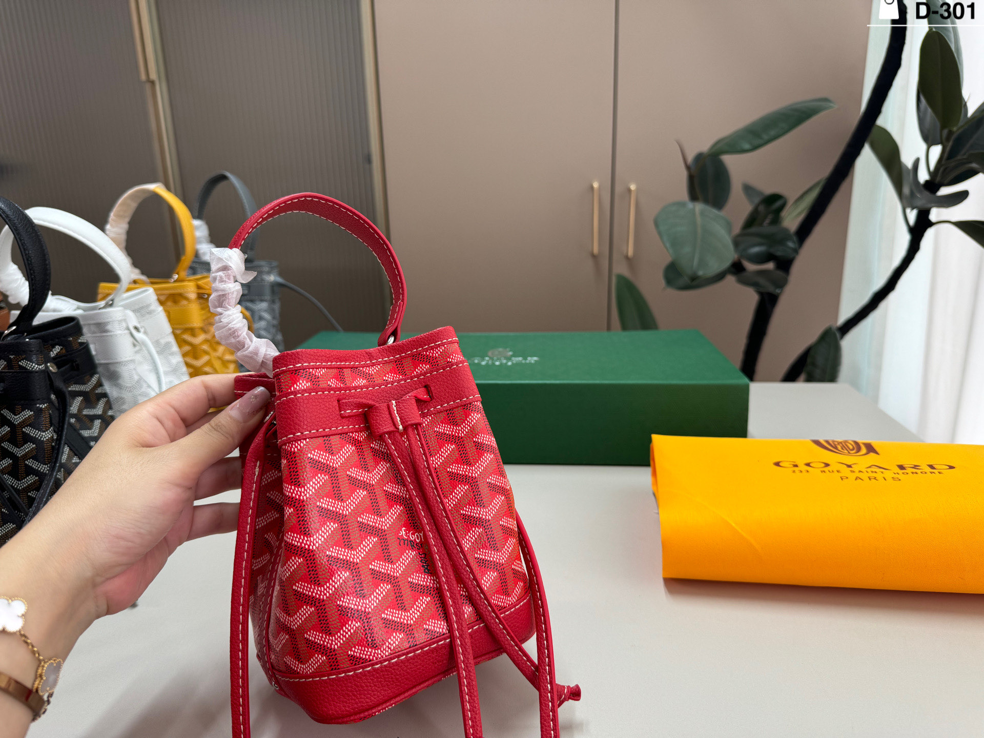 Goyard Petit Flot bucket bag