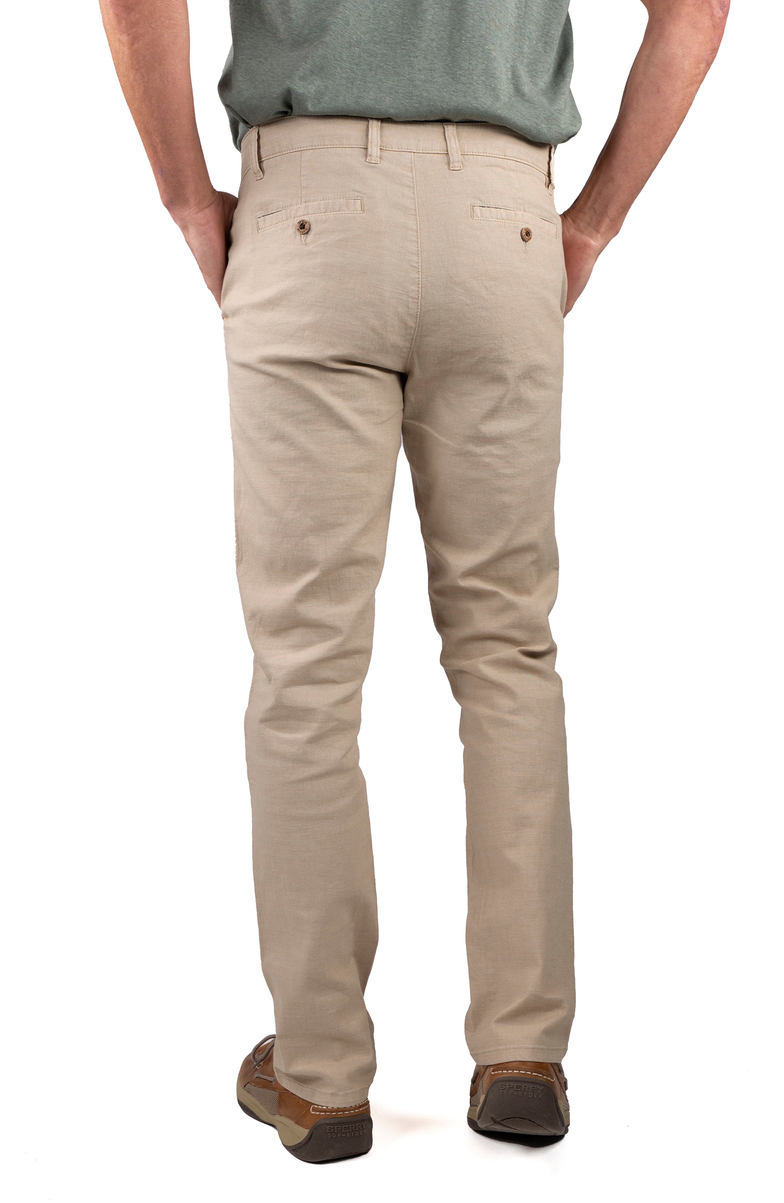 Tailor Vintage Puretec cool® Linen & Cotton Chino Pants