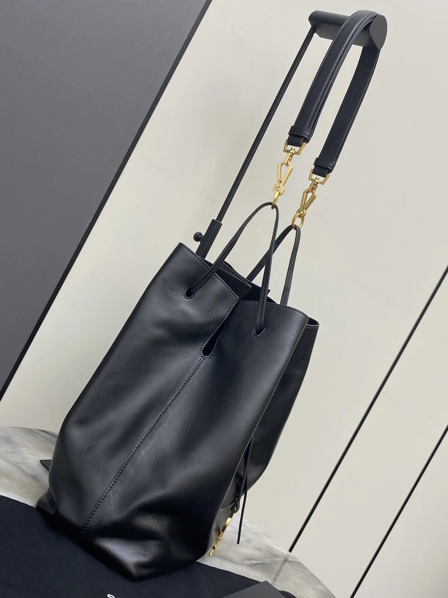 Saint Laurent Lambskin Bucket Bag product photo from LabelPicks