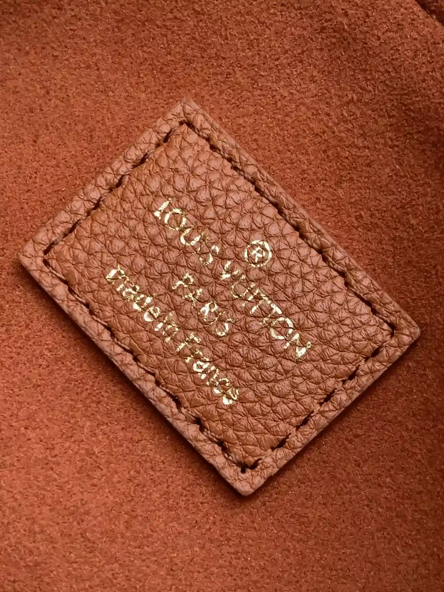 Louis Vuitton Brown Suede Leather Hobo Bag product photo from LabelPicks