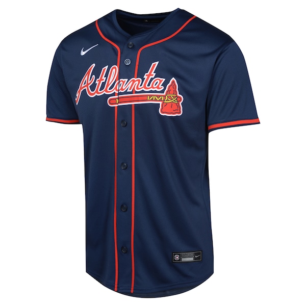 Matt Olson Atlanta Braves Nike Youth Alternate Limited Player Jersey – Navy