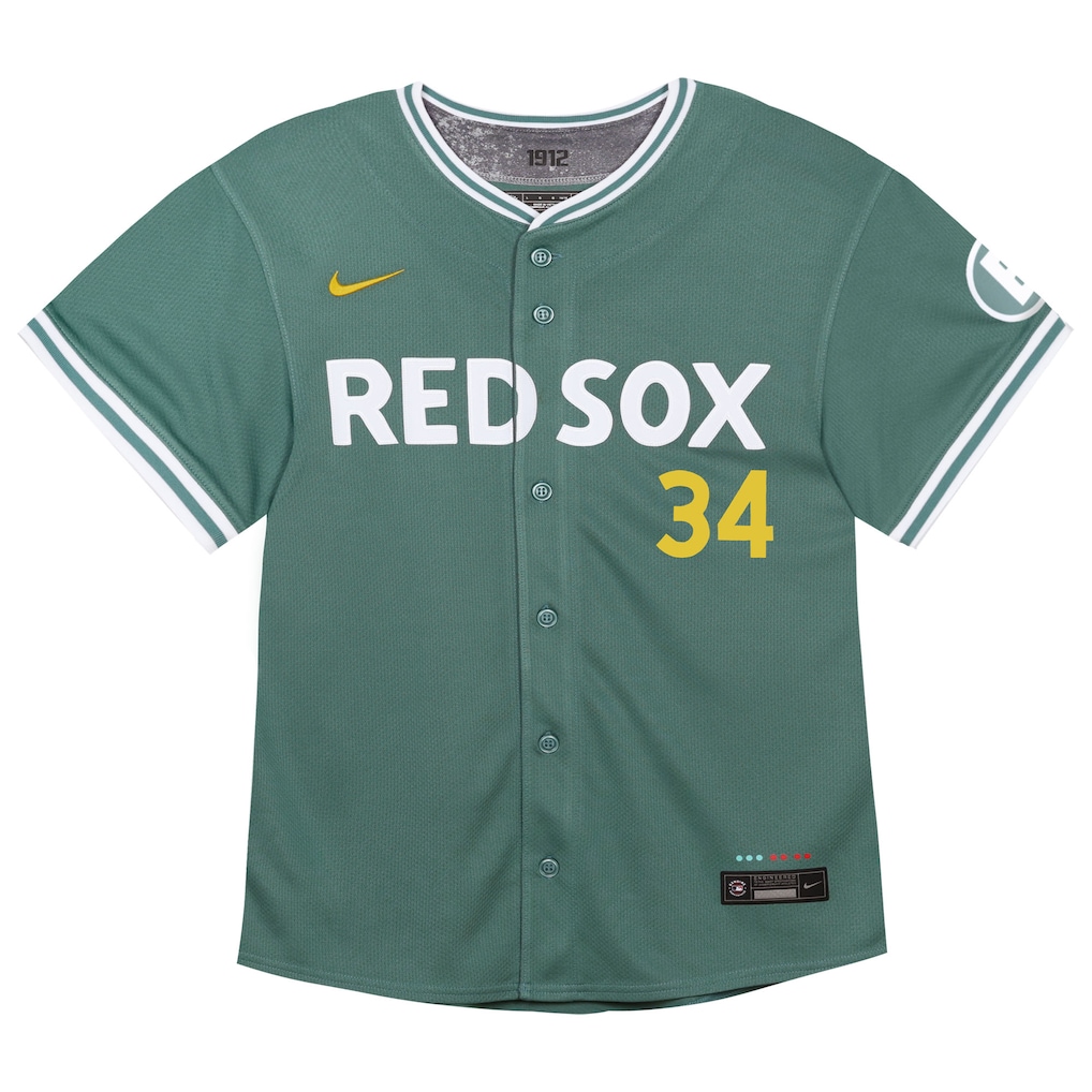 David Ortiz Boston Red Sox Nike Toddler 2025 City Connect Limited Retired Player Jersey - Green