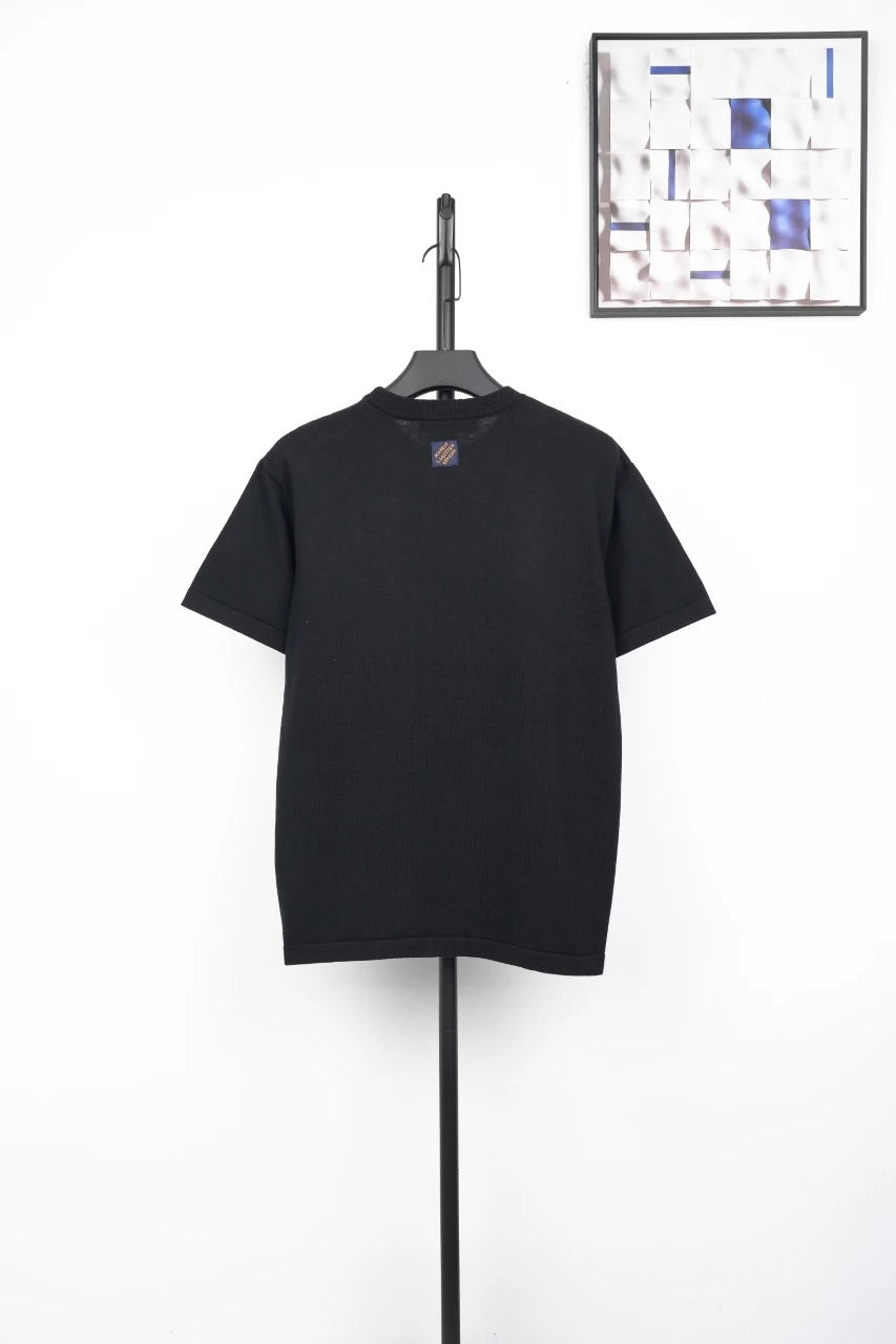 Louis Vuitton Black Monogram Mushroom Jacquard T-Shirt product photo from LabelPicks