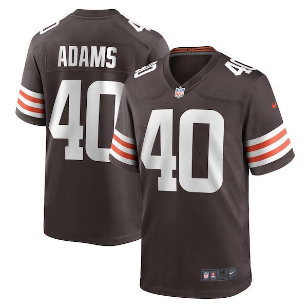 Matthew Adams Cleveland Browns Nike Game Player Jersey - Brown