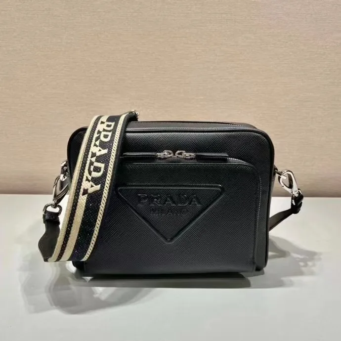 Prada Grained Leather Crossbody Bag product photo from LabelPicks
