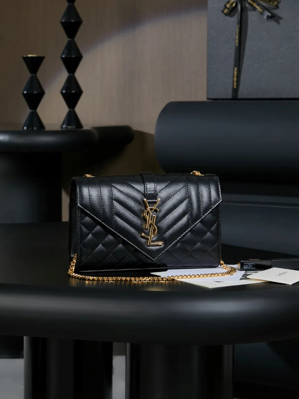 Saint Laurent Quilted Leather Shoulder Bag product photo from LabelPicks