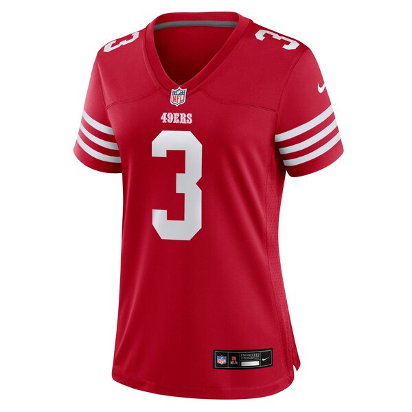 Mitch Wishnowsky San Francisco 49ers Nike Women's  Game Jersey -  Scarlet