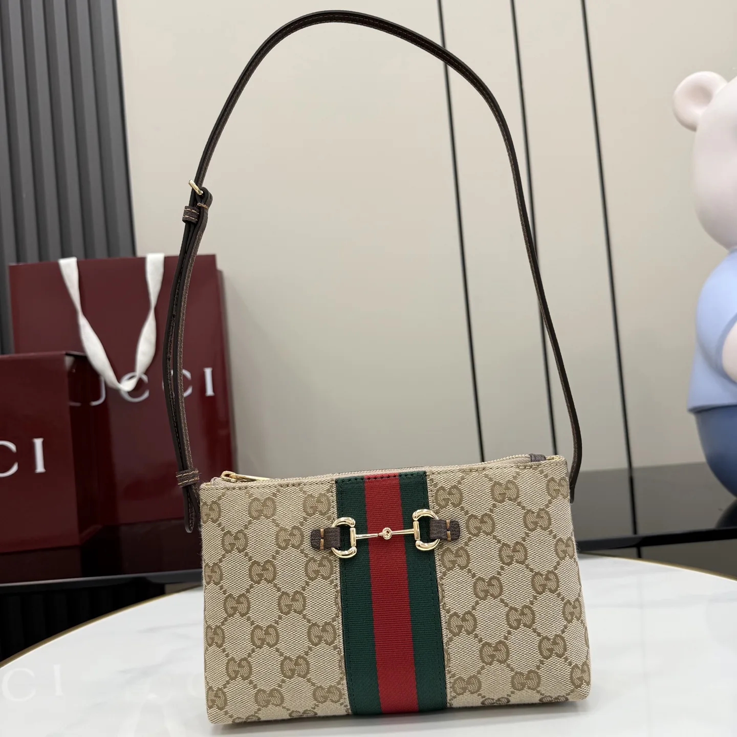 Gucci Brown Generation Quilted Leather Shoulder Bag product photo from LabelPicks