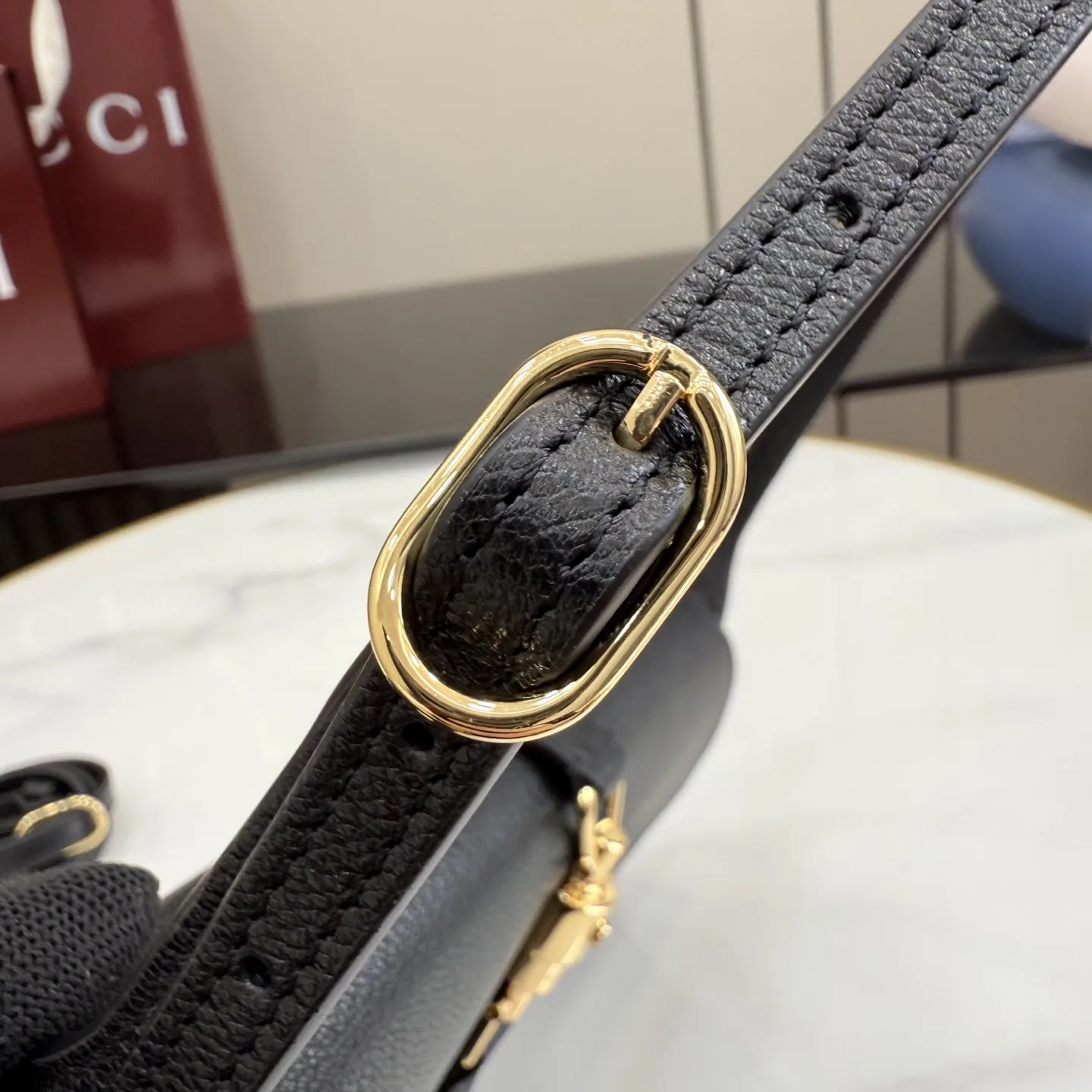 Gucci Black Jackie Quilted Leather Shoulder Bag product photo from LabelPicks