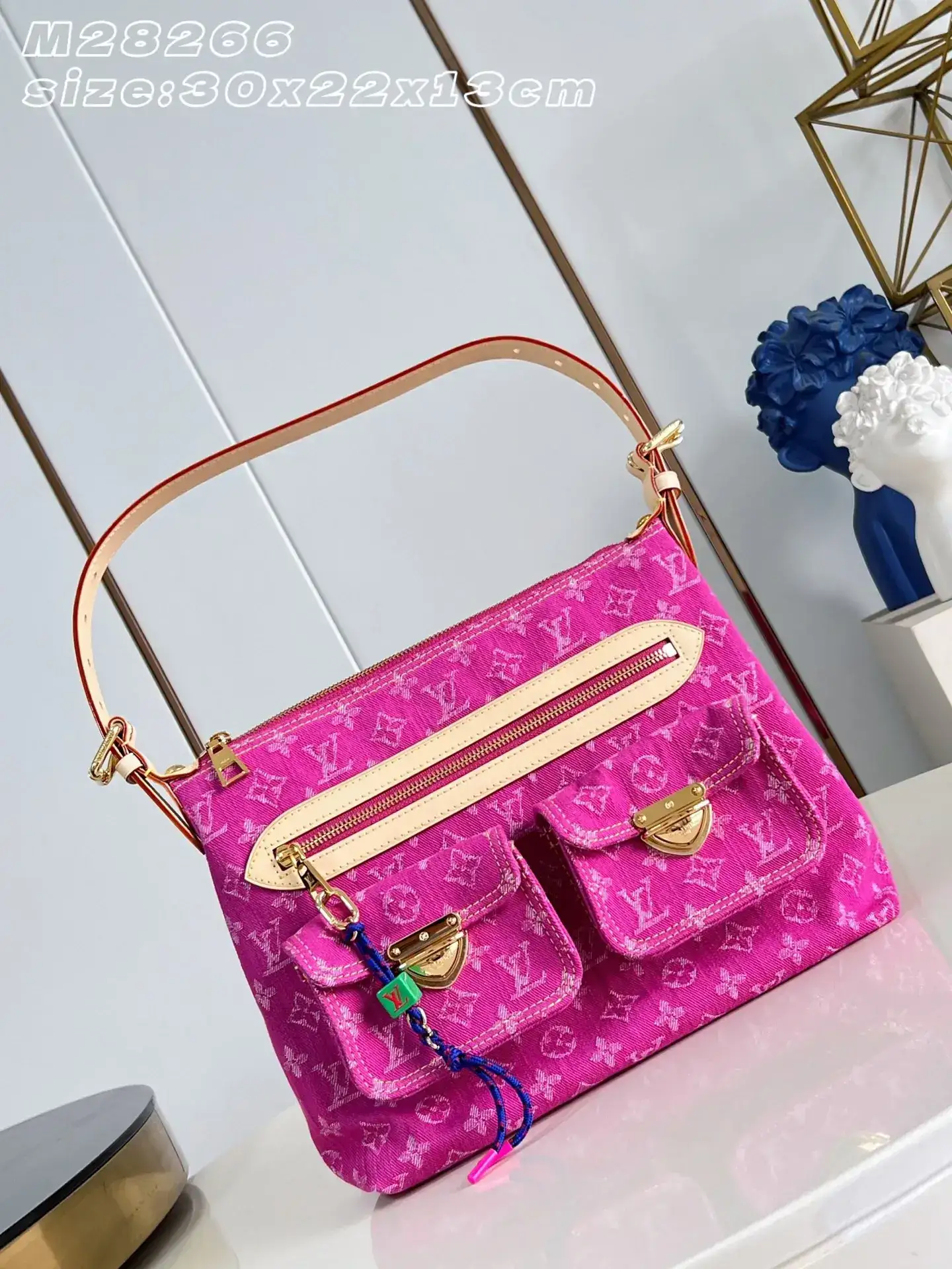 Louis Vuitton Denim Shoulder Bag product photo from LabelPicks
