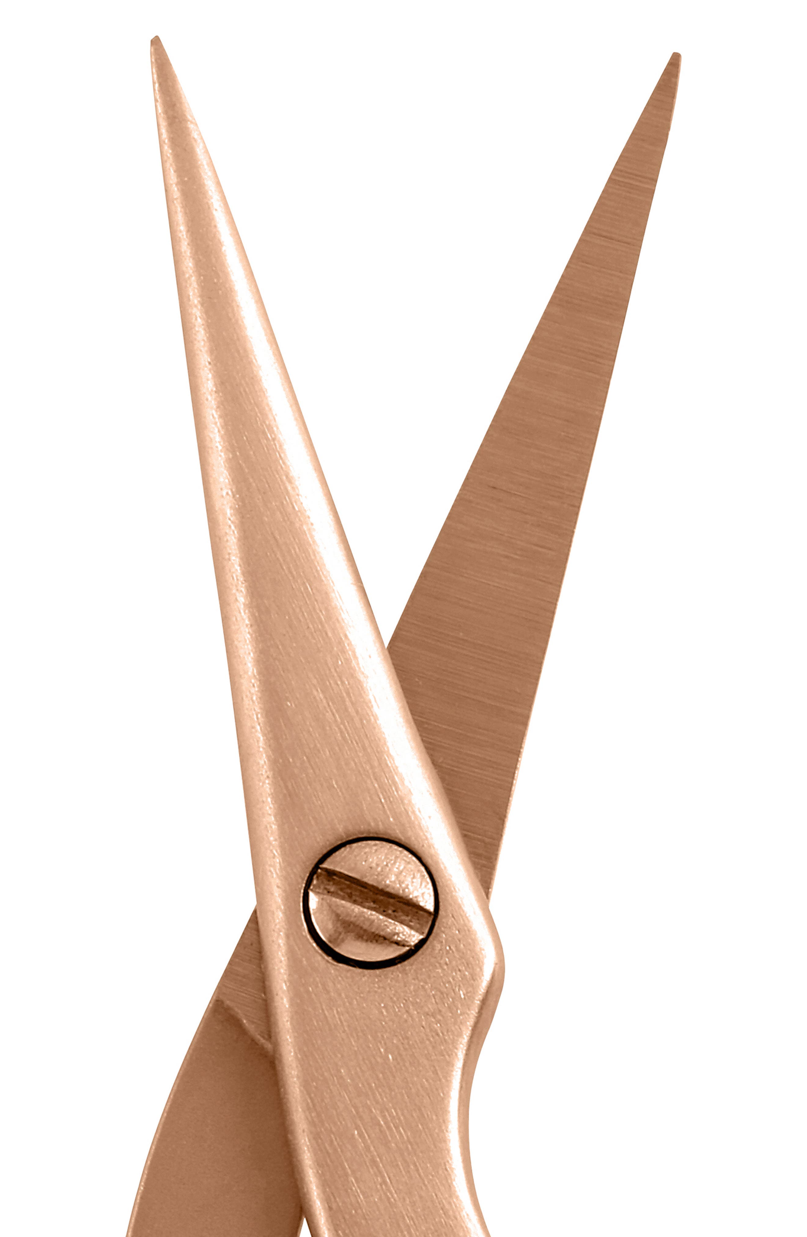 TWEEZERMAN Rose Gold Brow Shaping Scissors & Brush Set