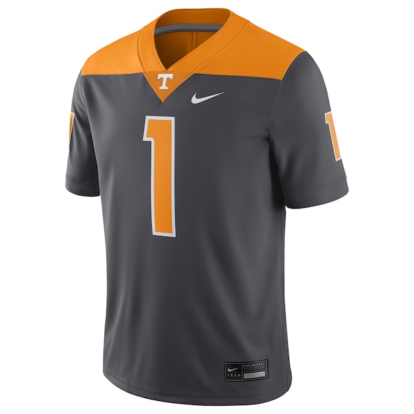#1 Tennessee Volunteers Nike Alternate Game Jersey - Anthracite