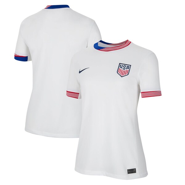 USMNT Nike Women's 2024 Home Replica Jersey - White