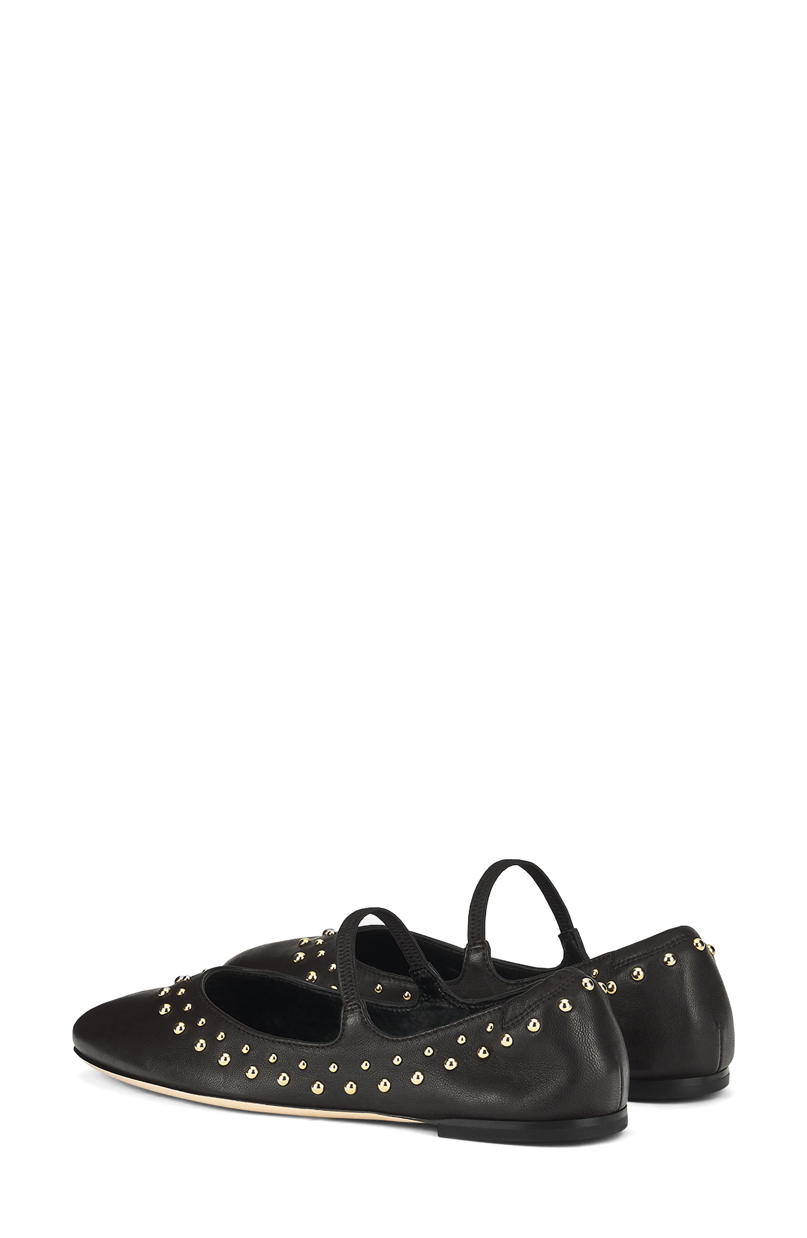 AGL Iris Studded Mary Jane Flat
