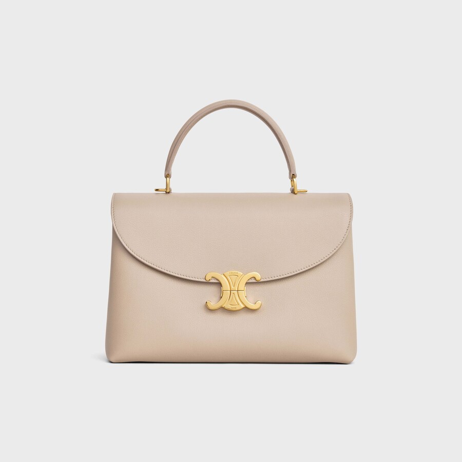 CELINE MEDIUM NINO BAG IN SUPPLE GRAINED CALFSKIN 117523FXK.03CP (25*17.5*10cm)