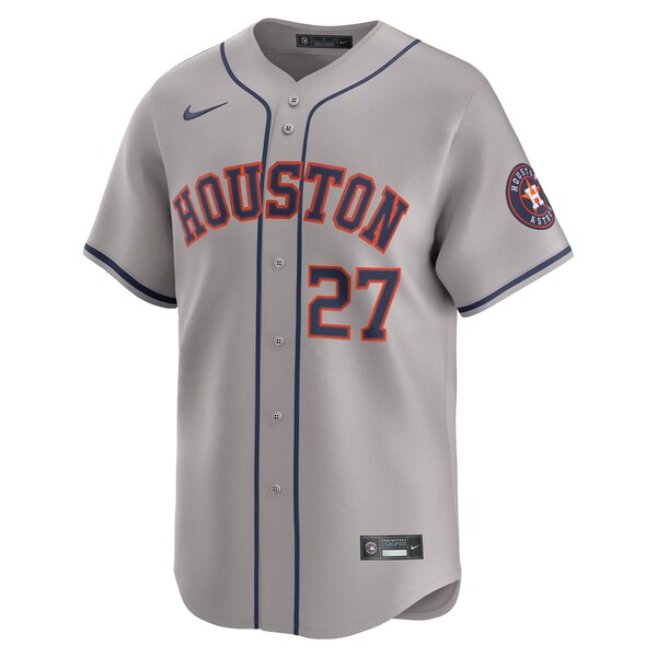 Jose Altuve Houston Astros Nike Road Limited Player Jersey - Gray