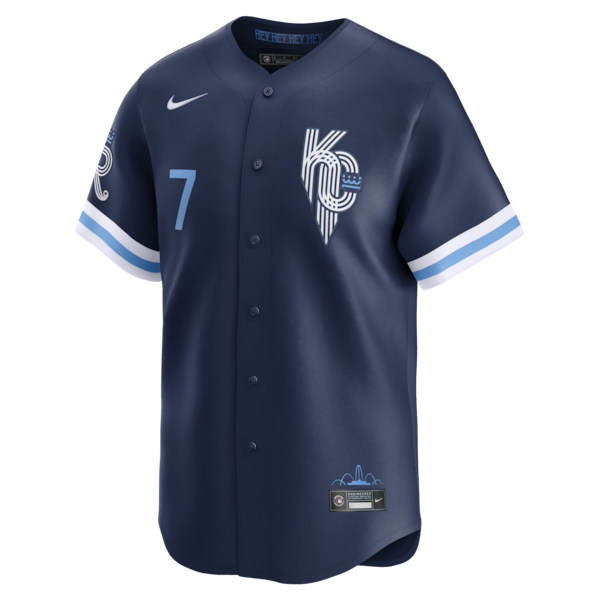 Bobby Witt Jr. Kansas City Royals Nike City Connect Limited Jersey - Navy