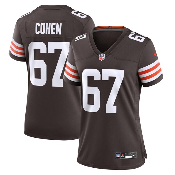 Javion Cohen Cleveland Browns Nike Women's  Game Jersey -  Brown
