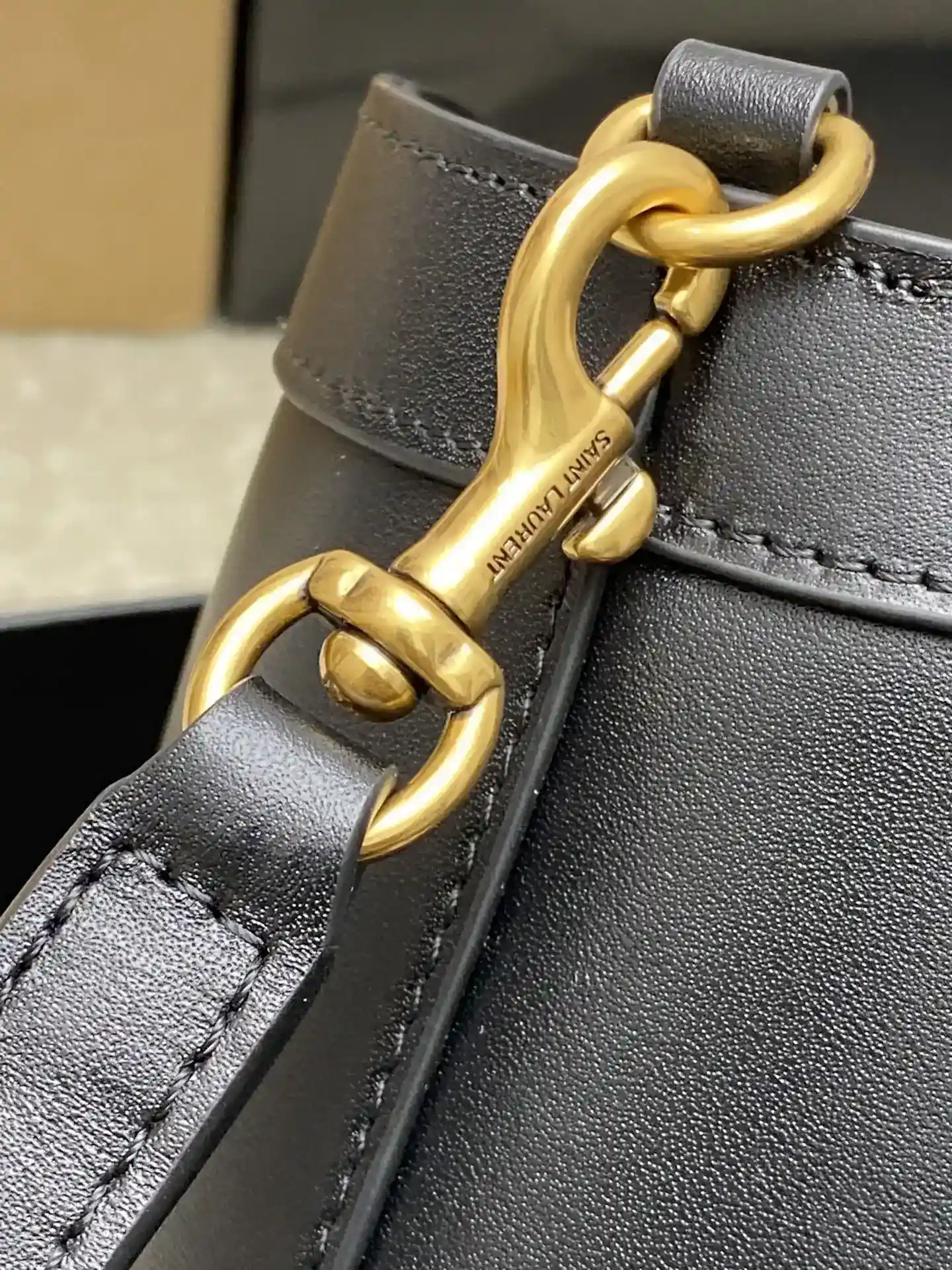 Saint Laurent Polished Bucket Bag product photo from LabelPicks