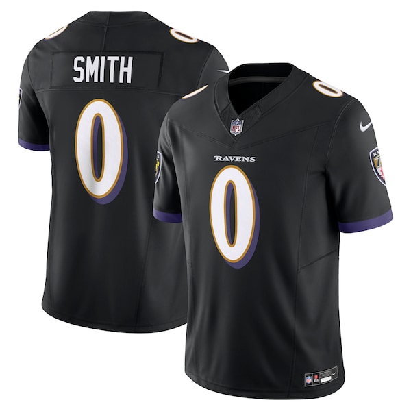 Roquan Smith Baltimore Ravens Nike Alternate Vapor F.U.S.E. Limited Jersey - Black/Purple