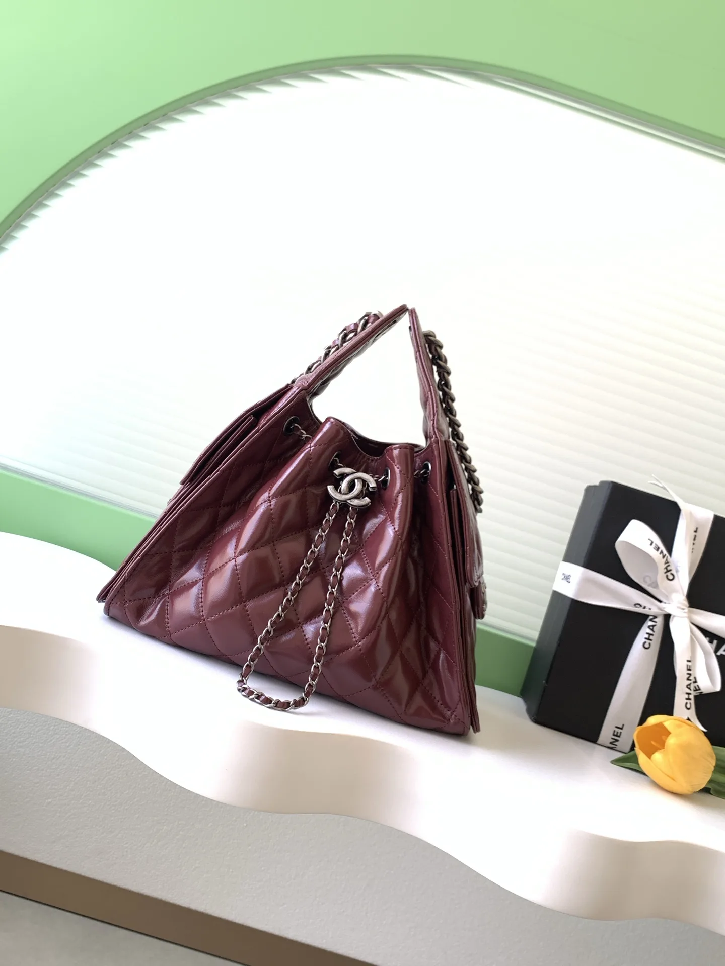 Chanel Quilted Leather Hobo Bag product photo from LabelPicks