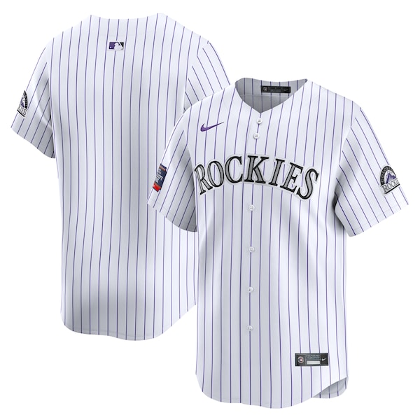 Colorado Rockies Nike 2024 MLB World Tour Mexico City Series Home Limited Jersey – White