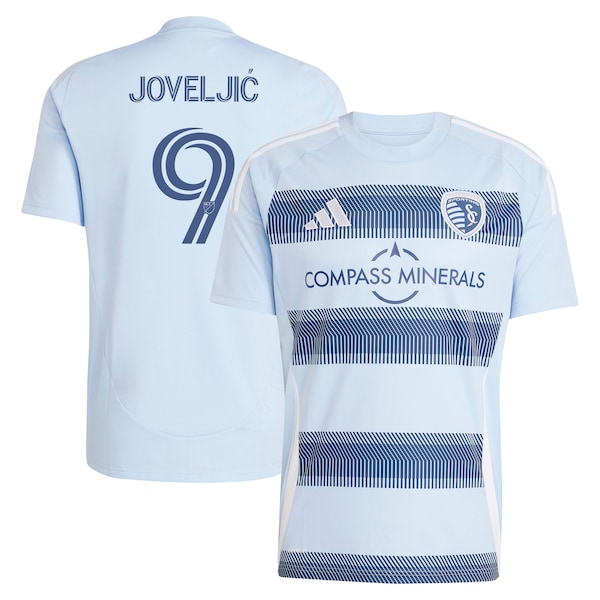 Dejan Joveljic Sporting Kansas City adidas 2025 One KC Replica Player Jersey - Light Blue