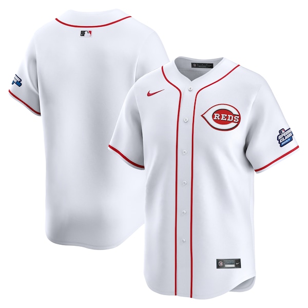 Cincinnati Reds Nike 2025 MLB Speedway Classic Home Limited Jersey - White