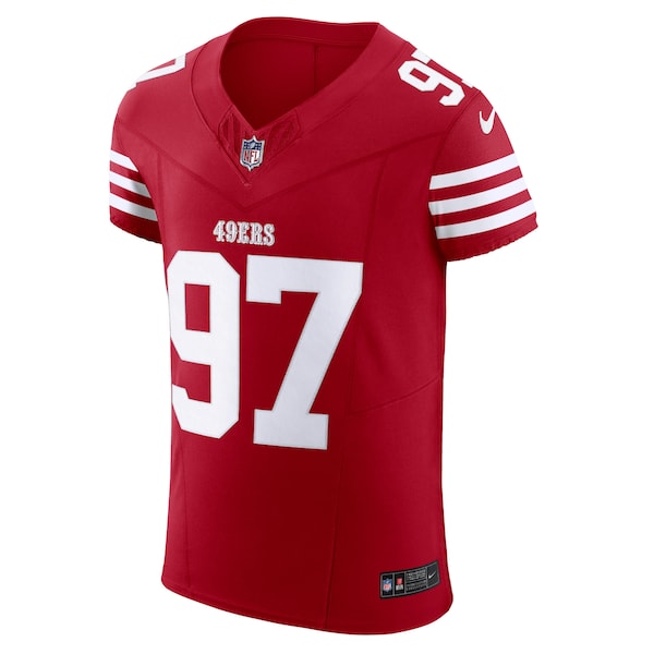 Nick Bosa San Francisco 49ers Nike Vapor F.U.S.E. Elite Jersey - Scarlet