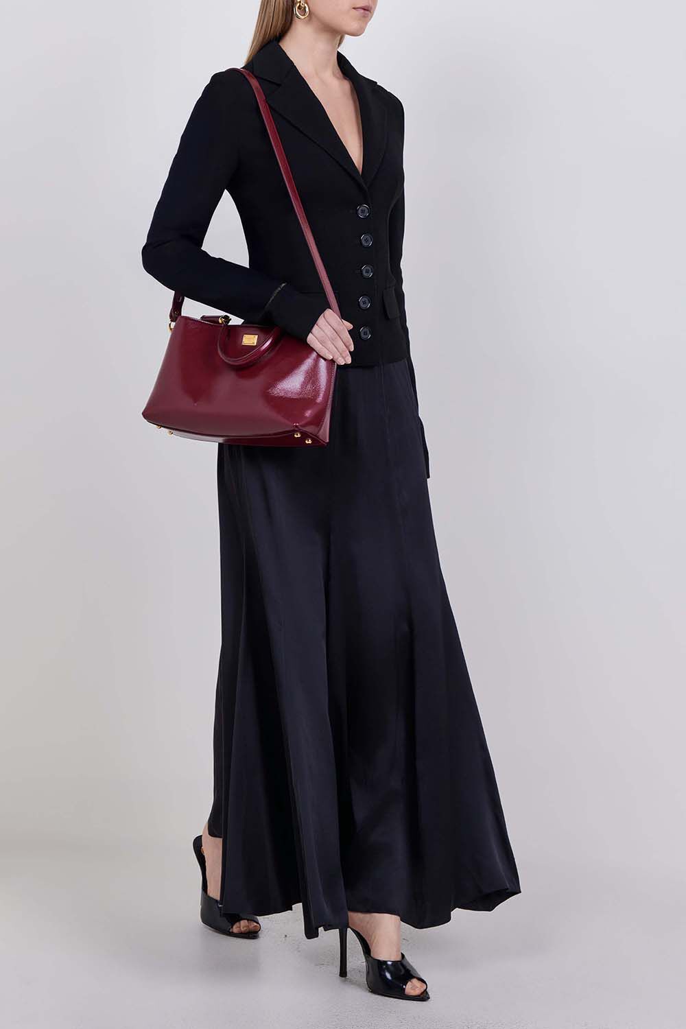 DOLCE & GABBANA ז’קט בגזרה צמודה