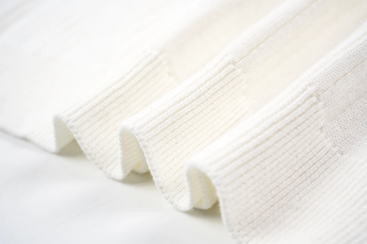 Ralph Lauren White Ribbed Pony Embroidered Knit Polo Shirt product photo from LabelPicks