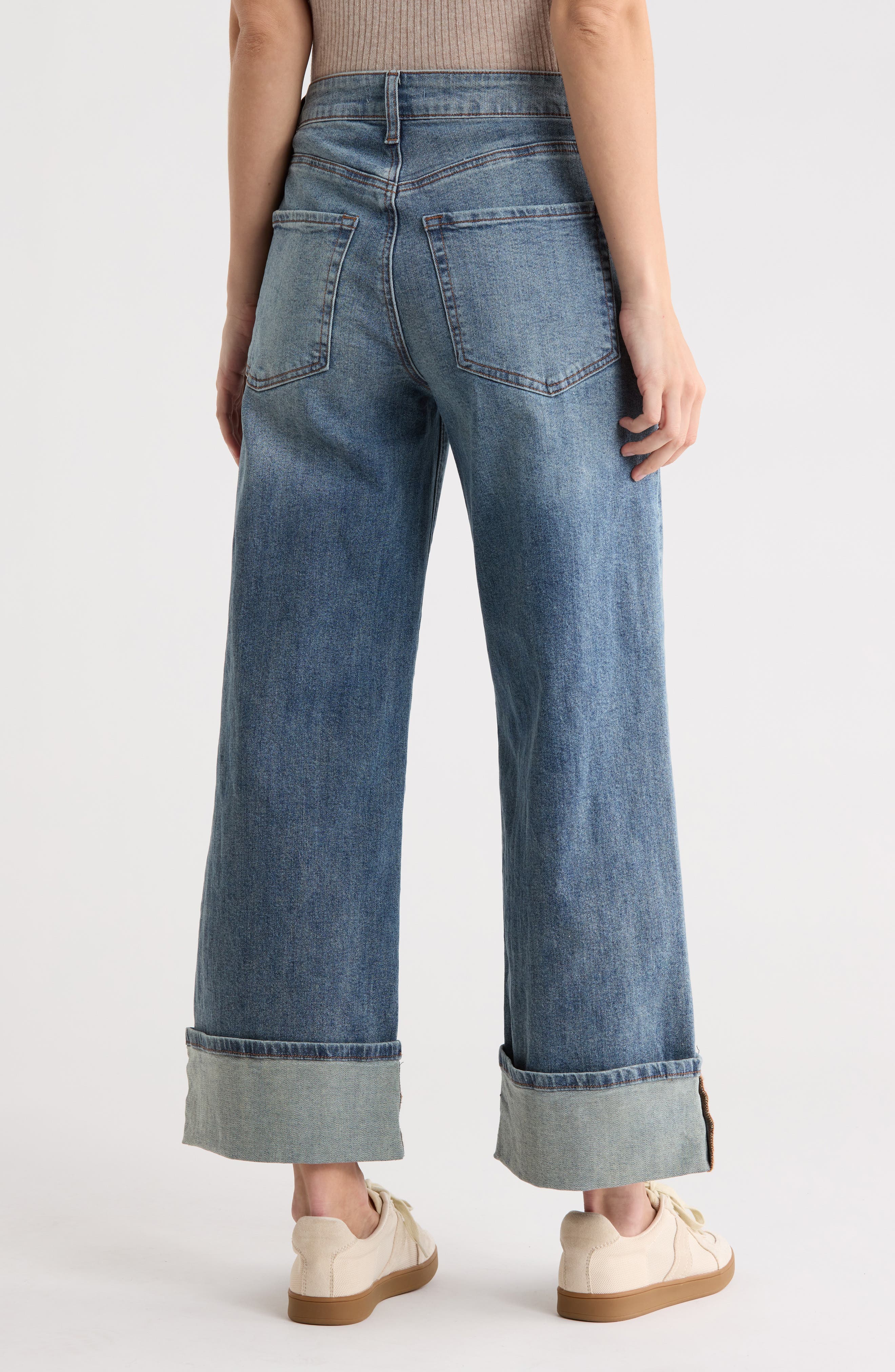 STS Blue Sabrina High Waist Slouch Wide Leg Jeans