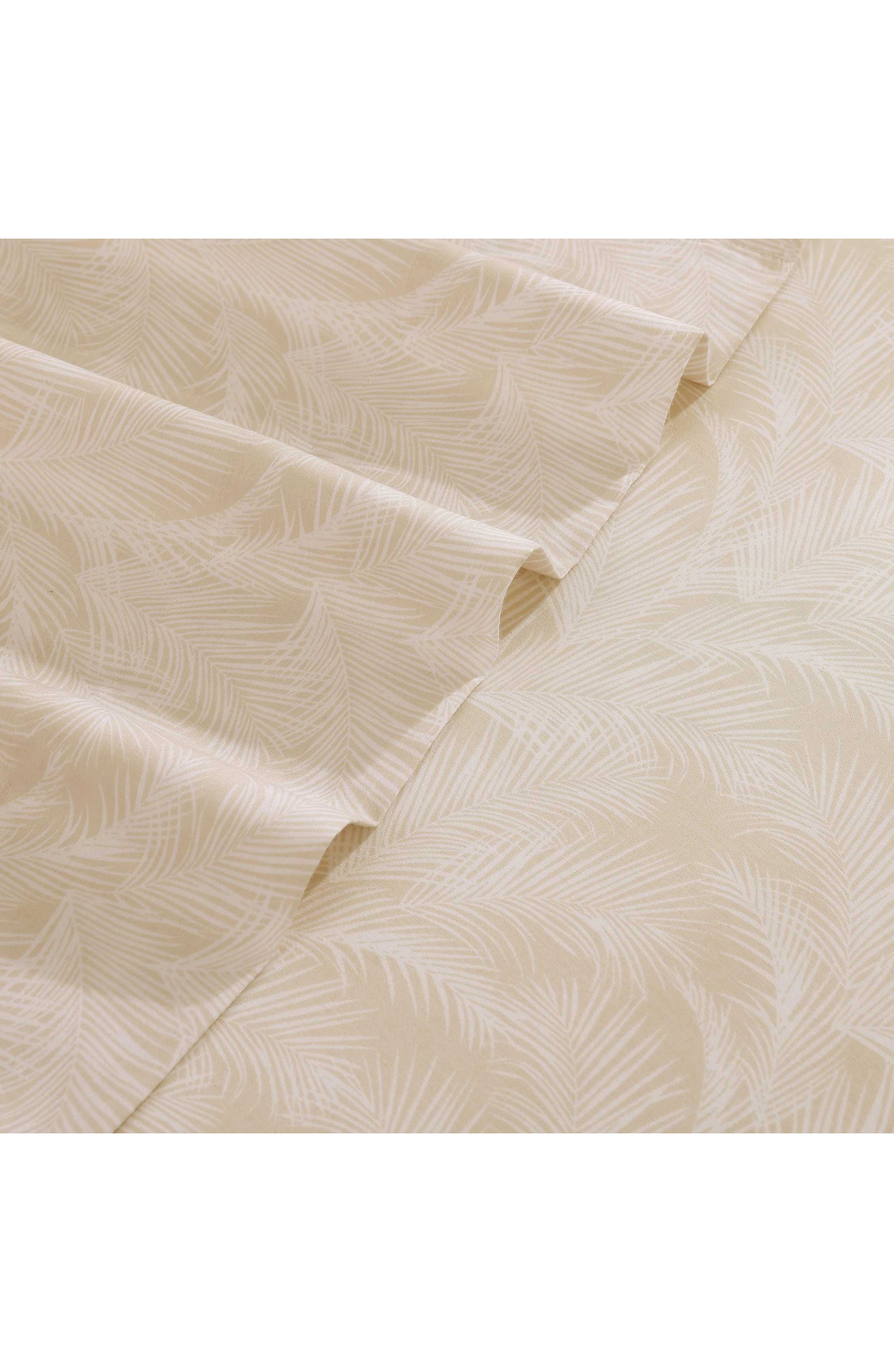 Tommy Bahama All Over Palms Cotton Sateen Sheet Set
