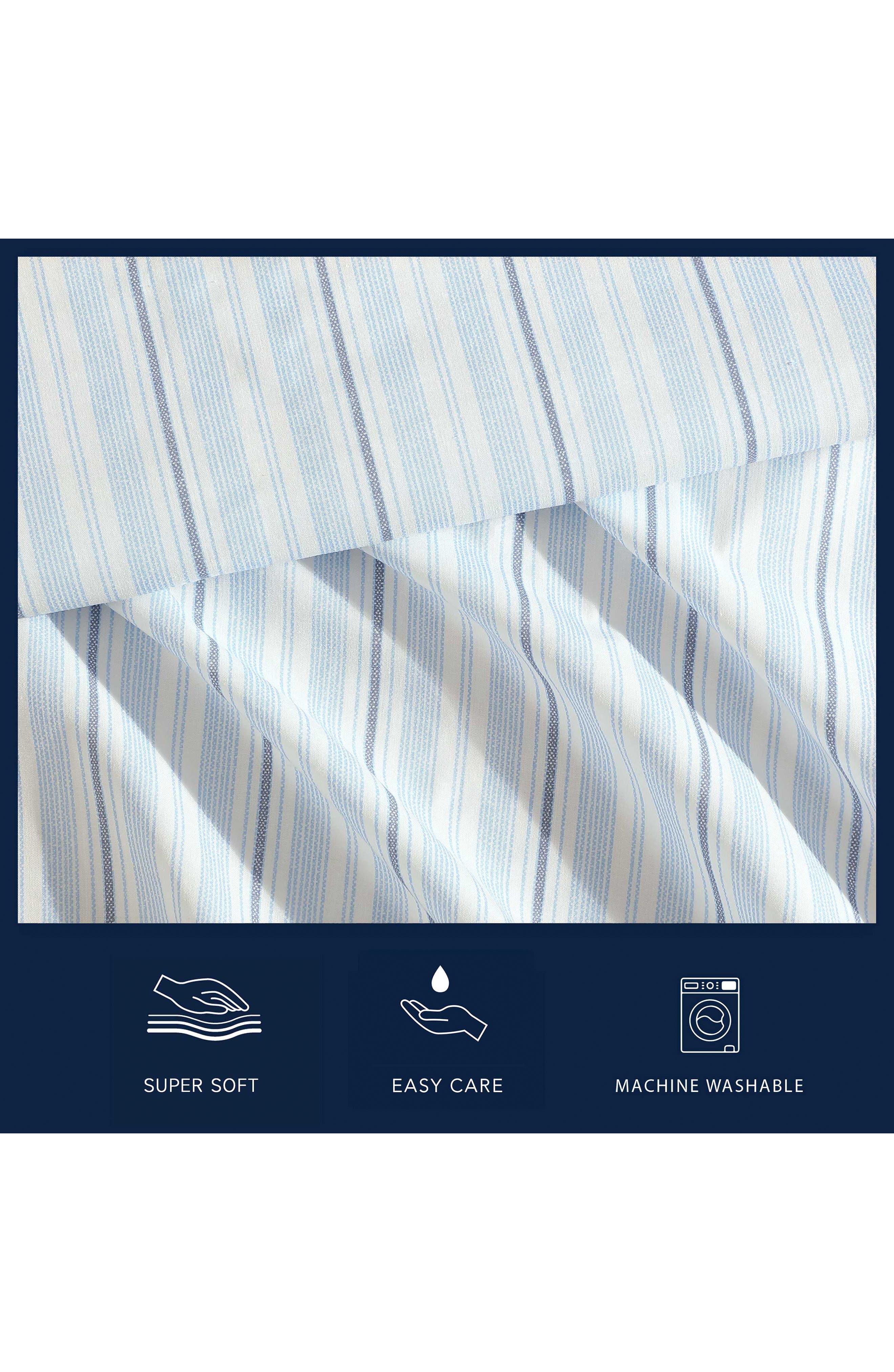 Nautica Camp Stripe 200 Thread Count Sheet Set