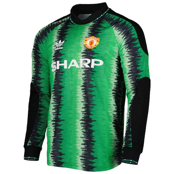 Manchester United adidas Originals 90 Goalkeeper Replica Jersey - Green