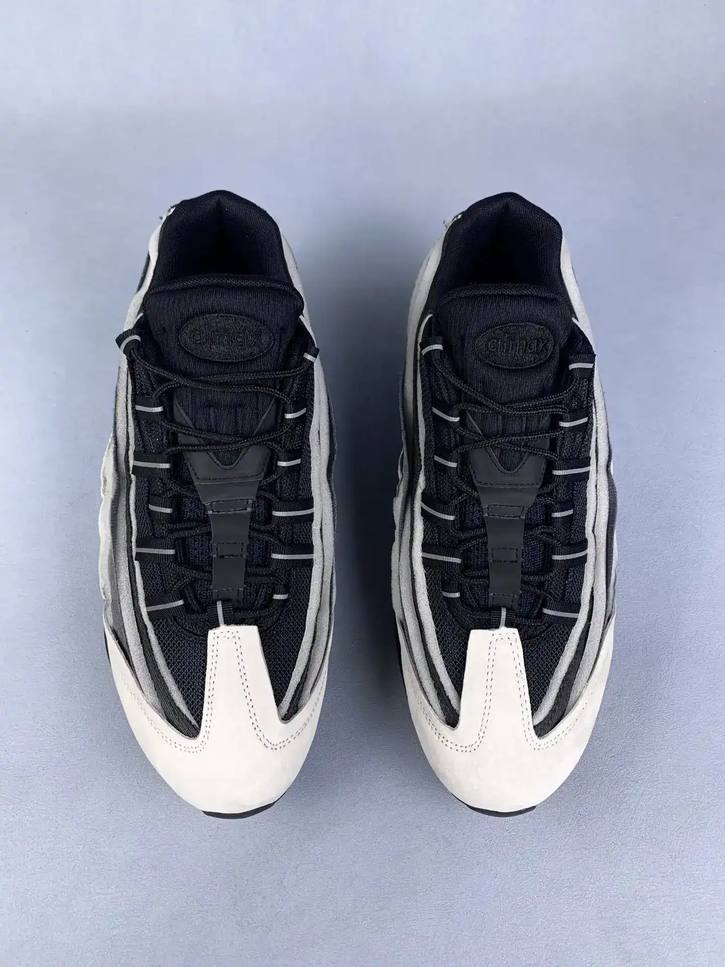 Comme des Garçons x Nike Air Max 95 “Grey” - White/Dark Charcoal/Light Graphite/Black product photo from LabelPicks
