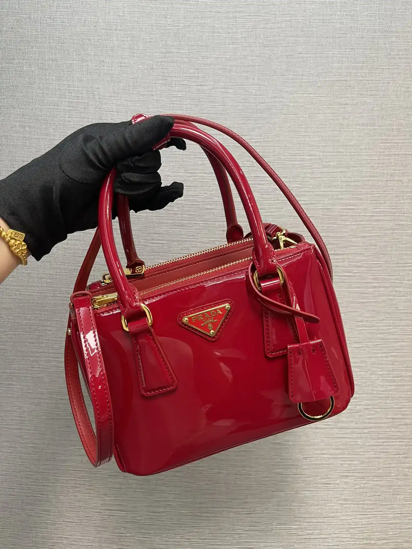 Prada Galleria Grained Leather Top Handle Bag product photo from LabelPicks