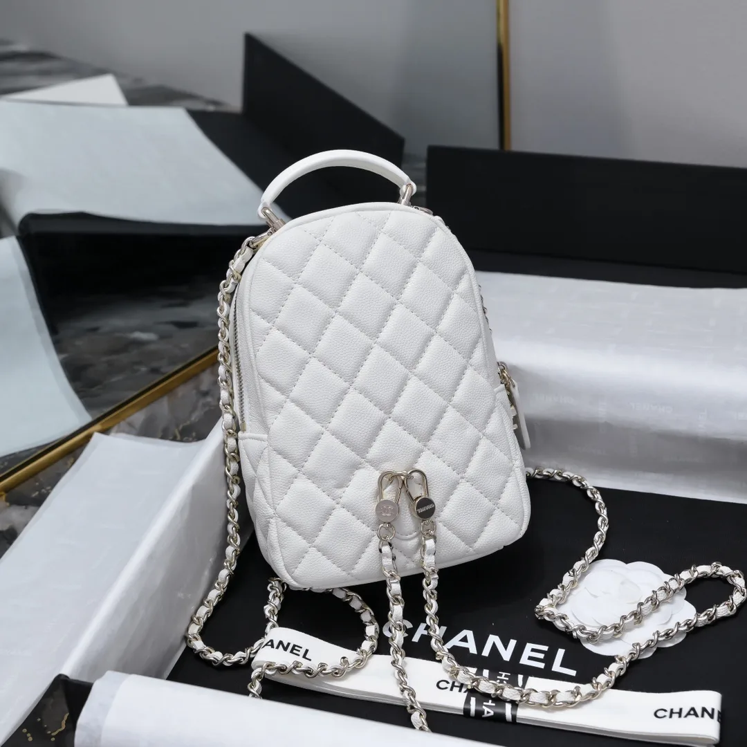 Chanel Grained Leather Backpack product photo from LabelPicks