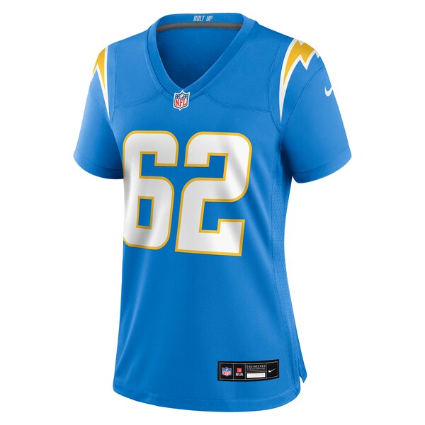 Sam Mustipher Los Angeles Chargers Nike Women's Team Game Jersey -  Powder Blue