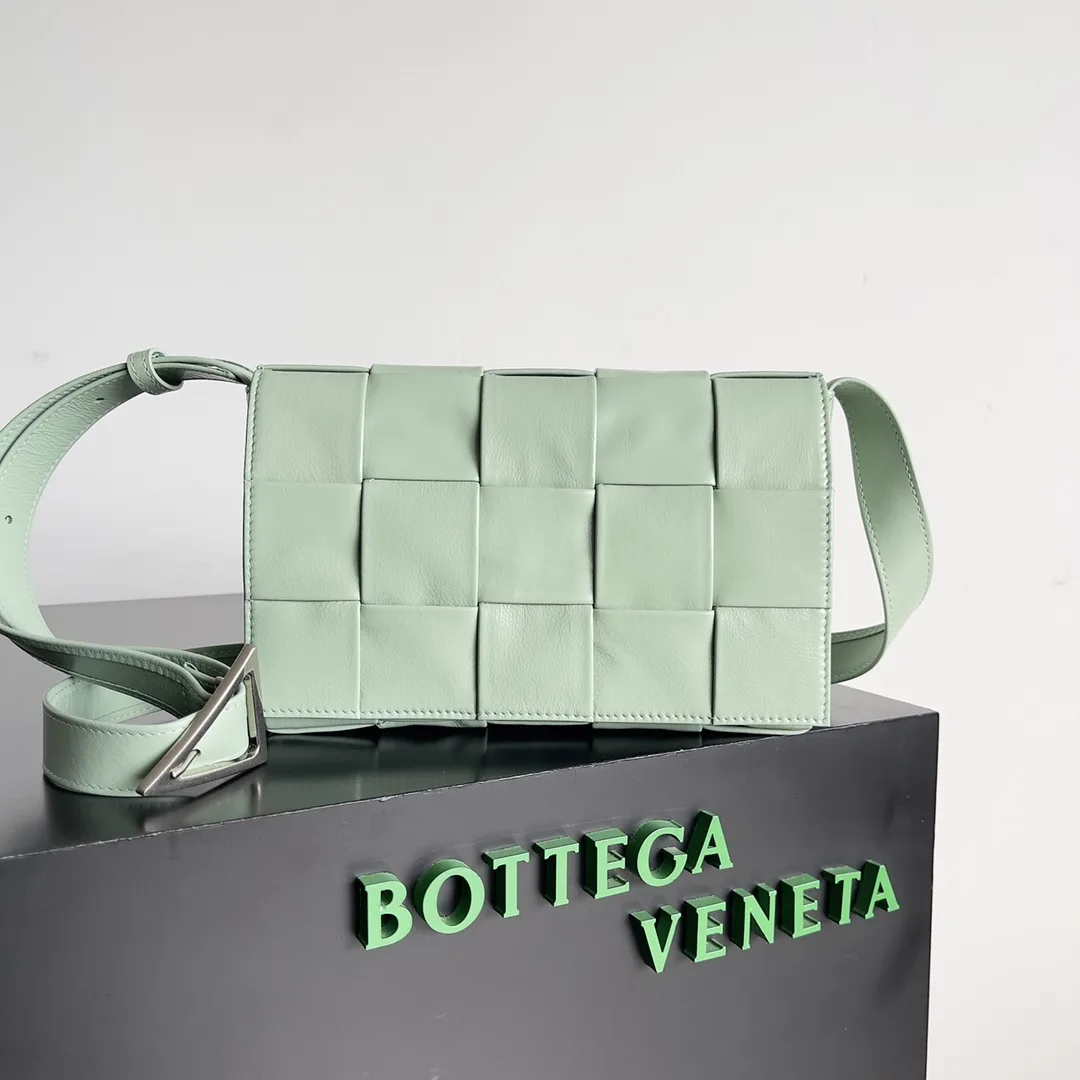 Bottega Veneta Cassette Calfskin Crossbody Bag product photo from LabelPicks