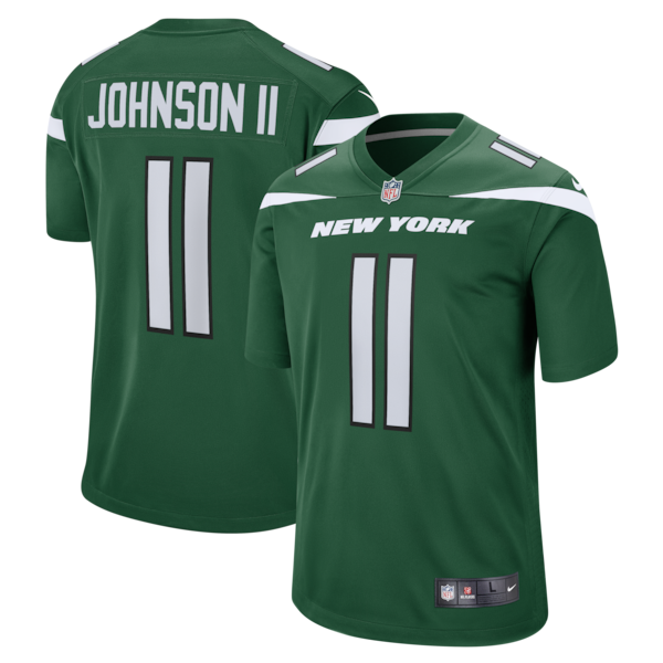 Jermaine Johnson II New York Jets Nike Game Jersey - Gotham Green/White