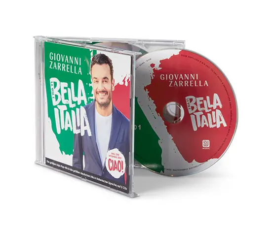 Doppel-CD »Giovanni Zarrella – La Vita è Bella Italia«