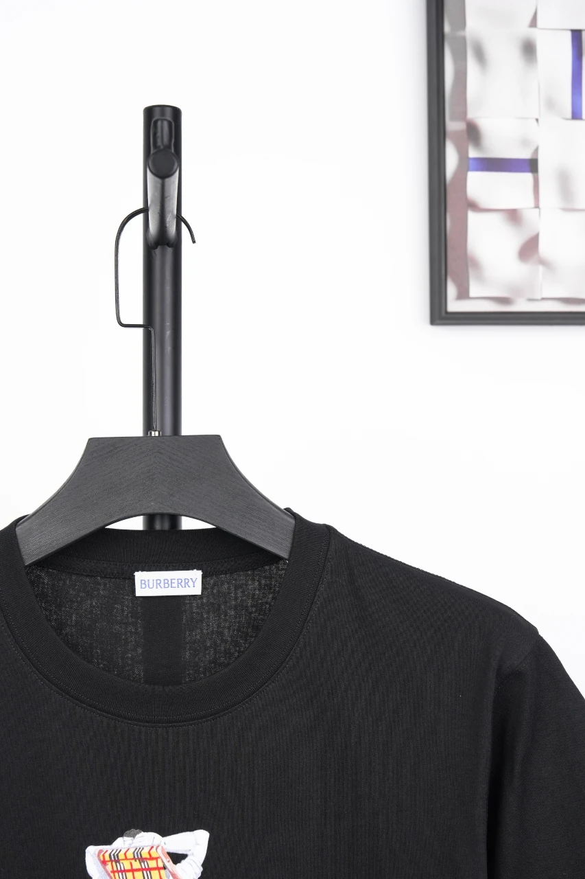 Burberry Black Beach Graphic T-Shirt product photo from LabelPicks