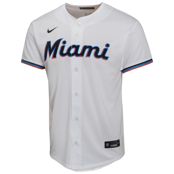Jazz Chisholm Jr. Miami Marlins Nike Youth Home Game Player Jersey - White