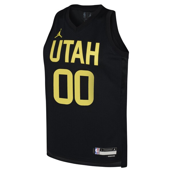 Jordan Clarkson Utah Jazz Jordan Brand Youth Swingman Jersey - Statement Edition - Black