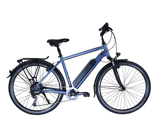 HAWK Bikes E-Bike Herren »e-Trekking Gent BAFANG«,  blau, 28 Zoll, 50-cm-Rahmen